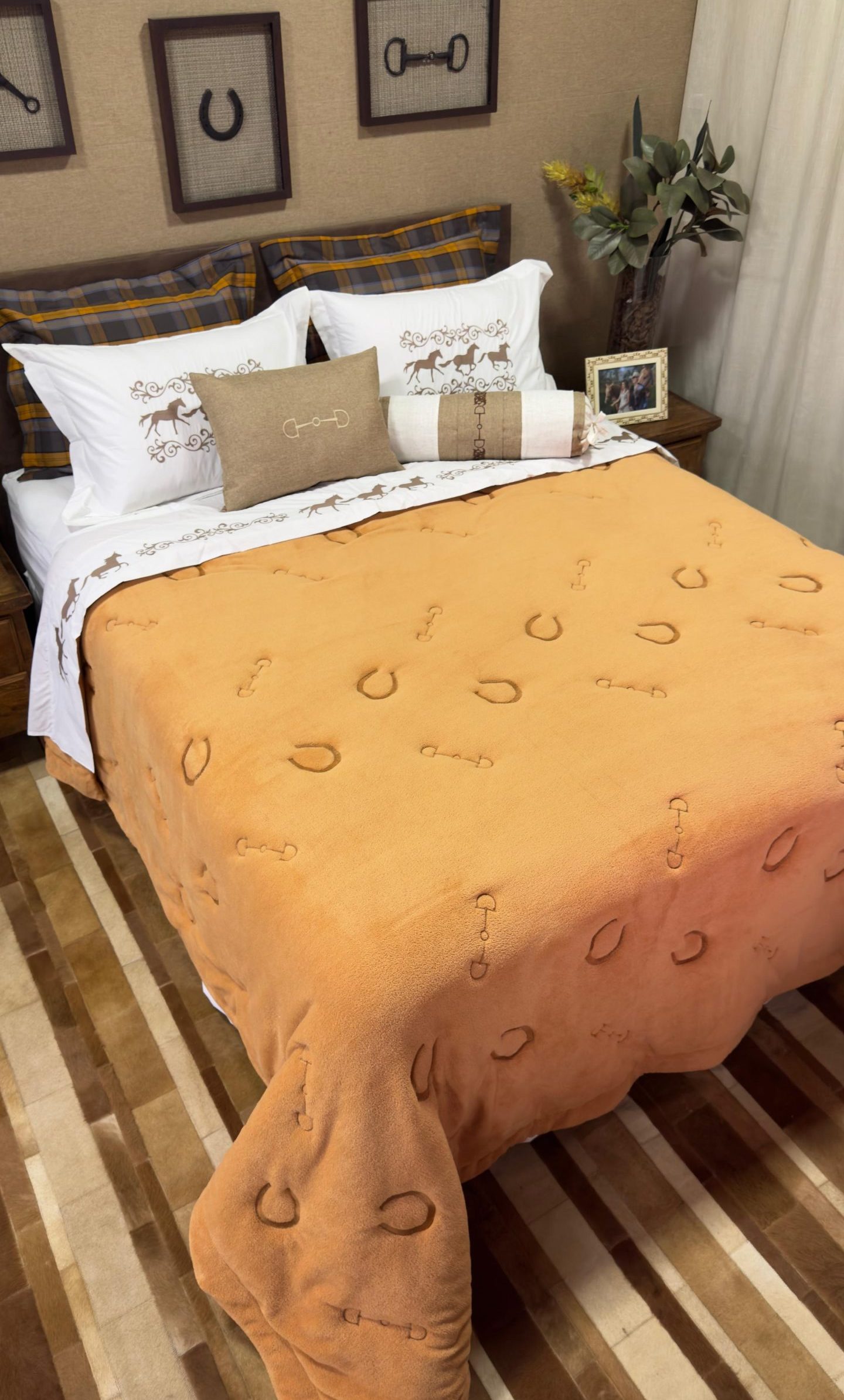 Cama Completa Arizona Caramelo