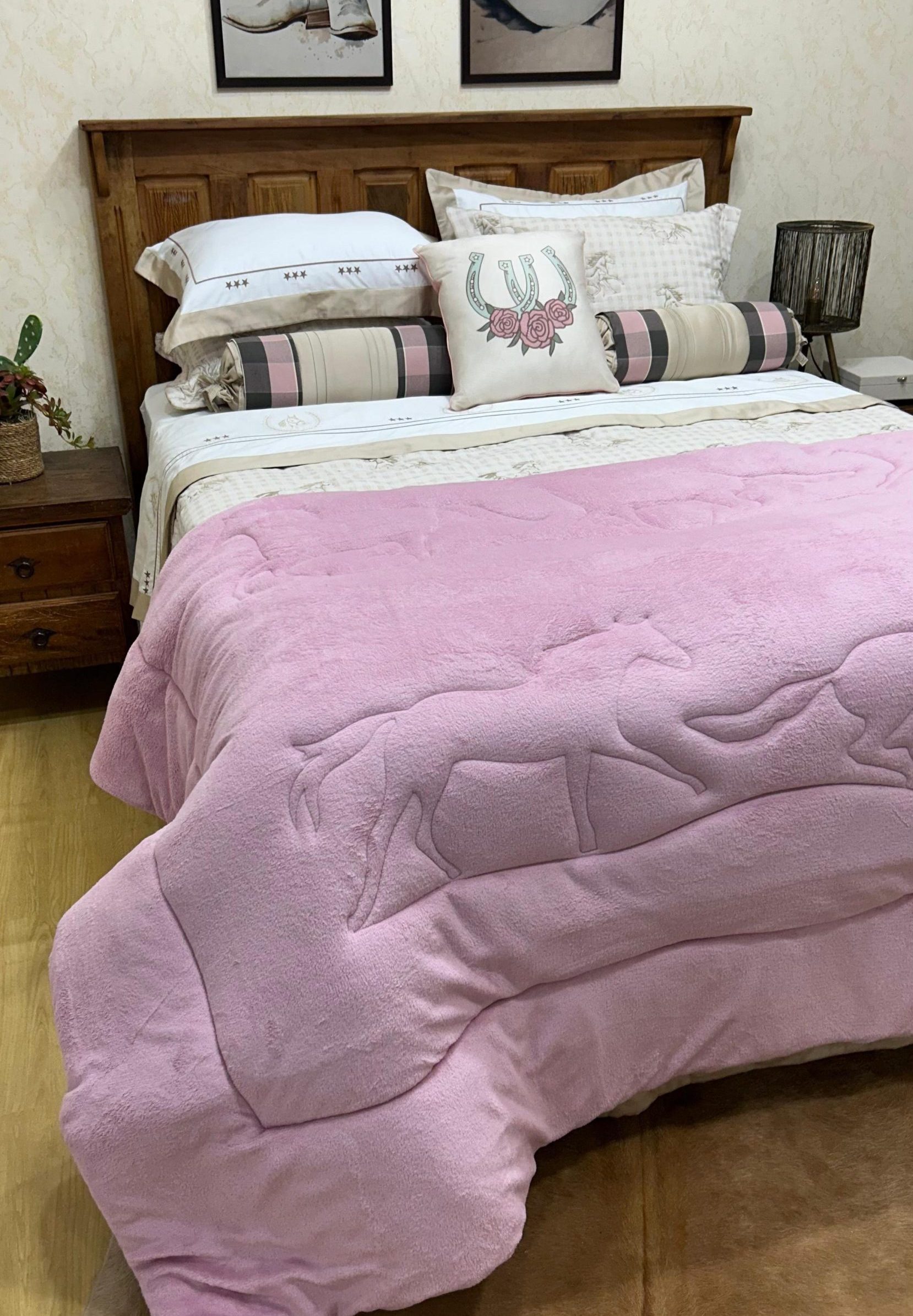 Cama Completa Tradição Rosa