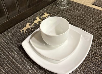 Americano Trama Marrom
