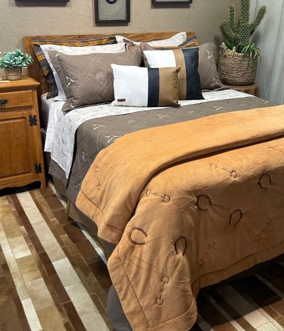 Cama Completa Texas Caramelo