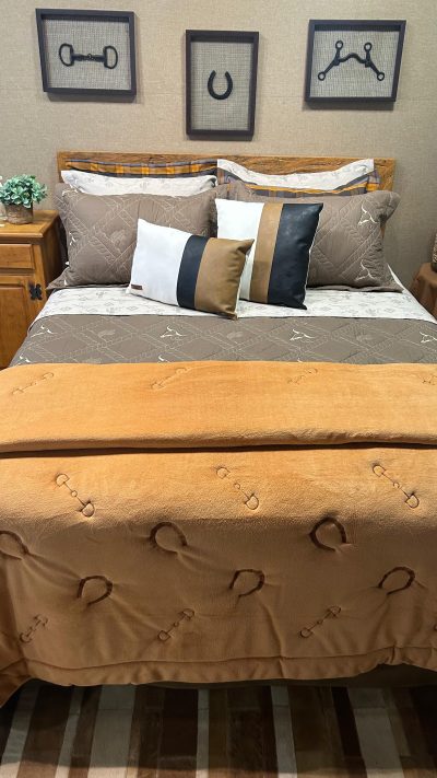 Cama Completa Texas Caramelo - Imagem 2
