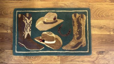 Tapete Home Chapeu e Bota