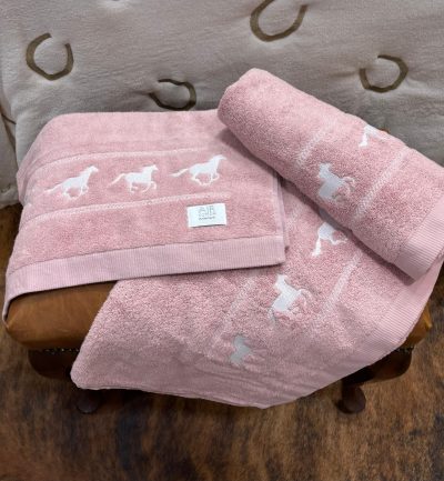Toalha de Rosto Estância Rosa