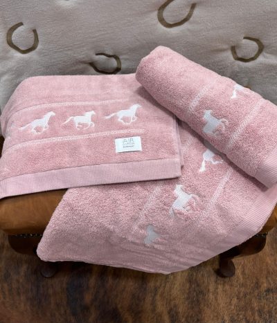 Toalha de Rosto Estância Rosa