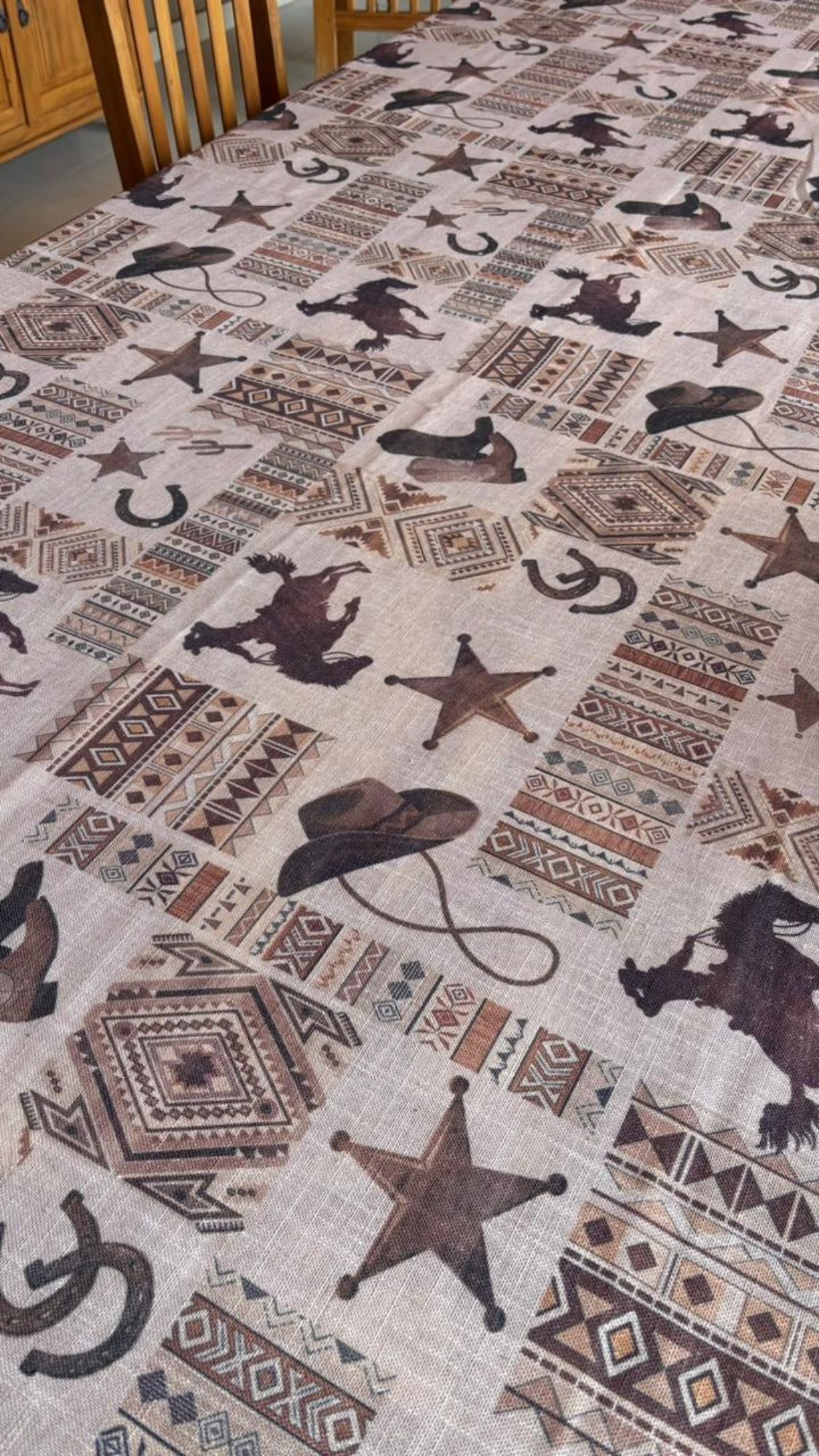 Toalha de Mesa Western - Imagem 5