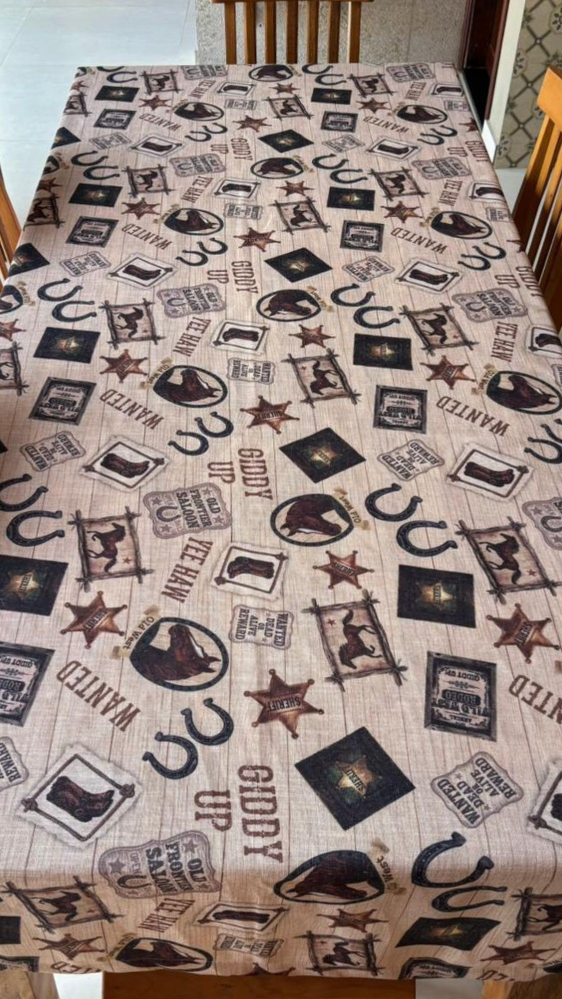 Toalha de Mesa Old West - Imagem 4