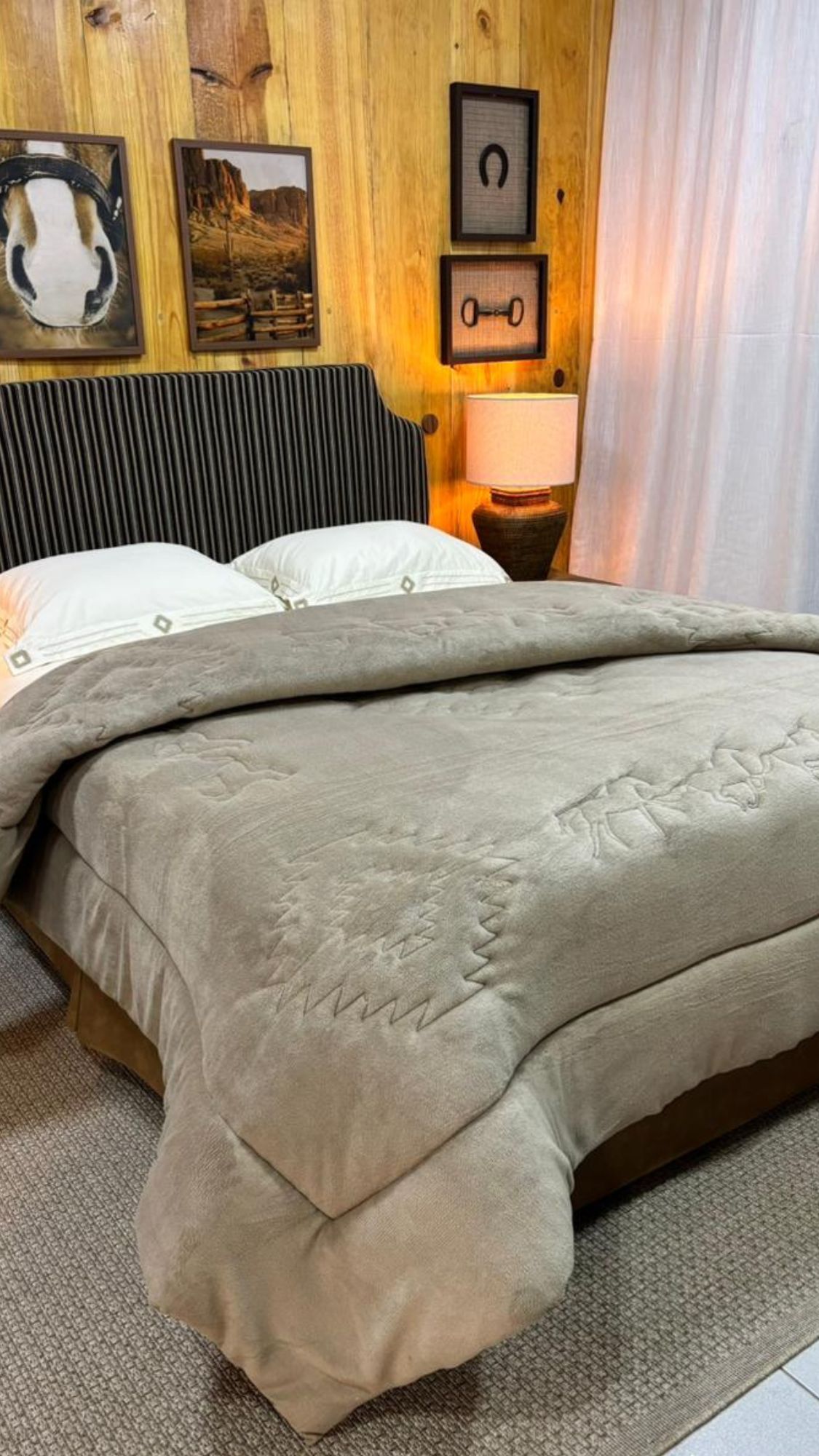 Edredom Tennessee Caqui