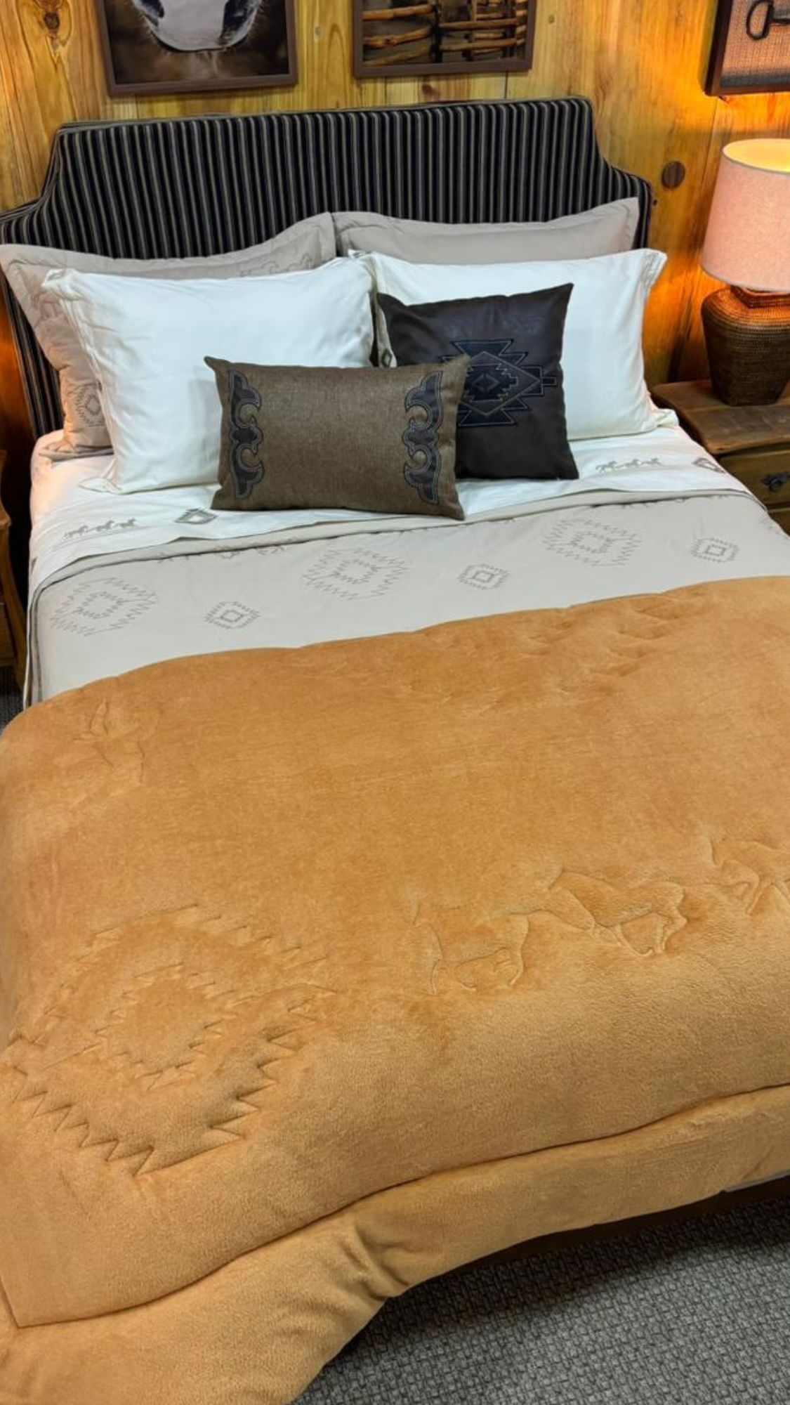 Cobre Leito Tennessee Bege - Imagem 4